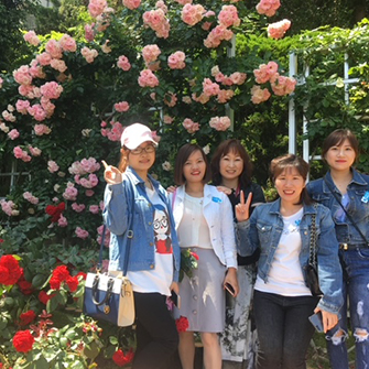 奈良県・バラ園